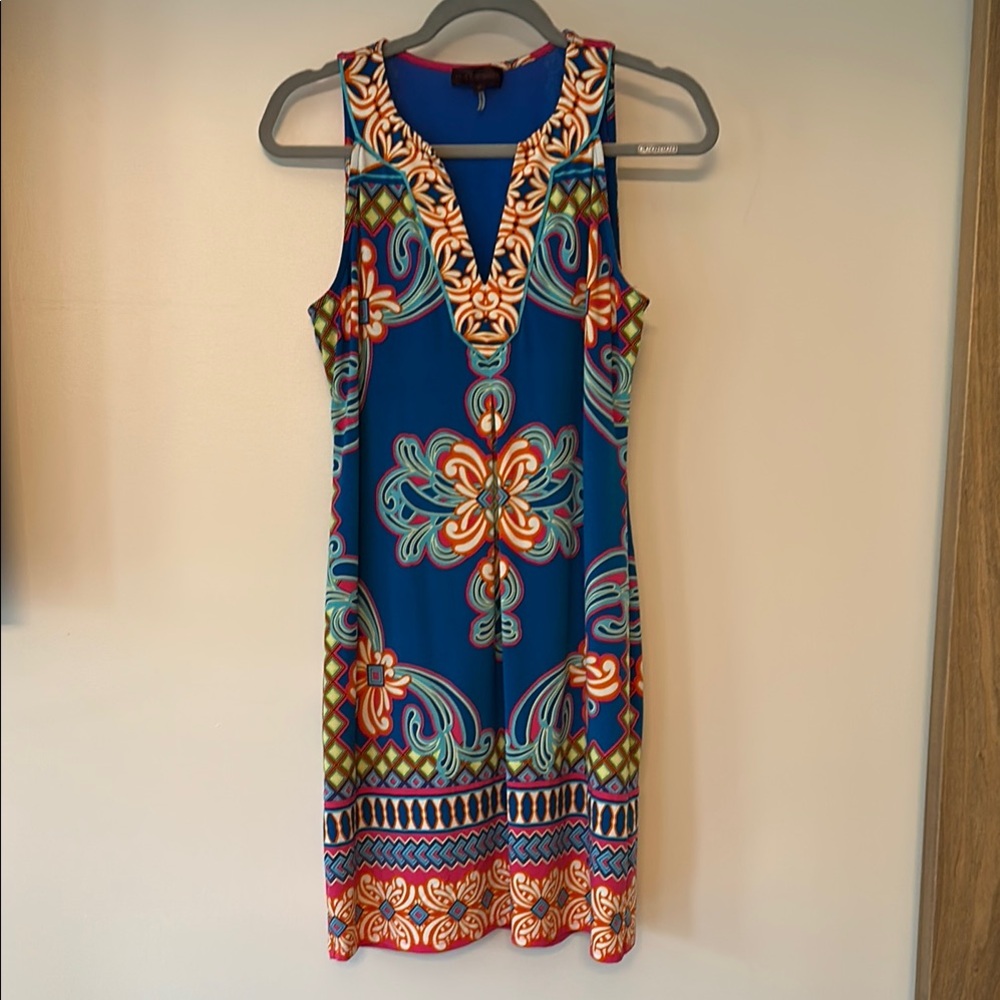 Vibrant Summer Vacation Dress